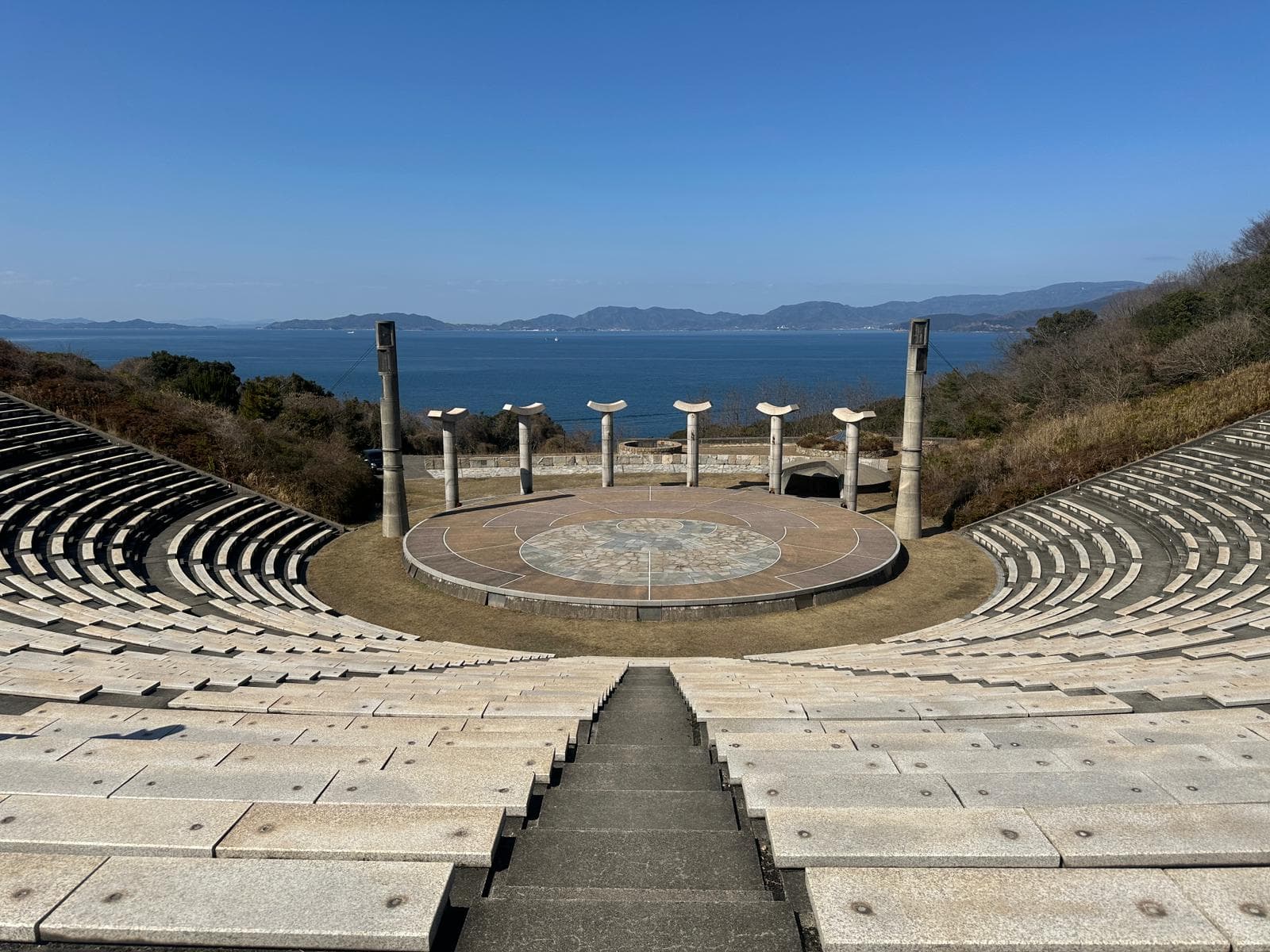 Seto Inland Sea view from Theatron